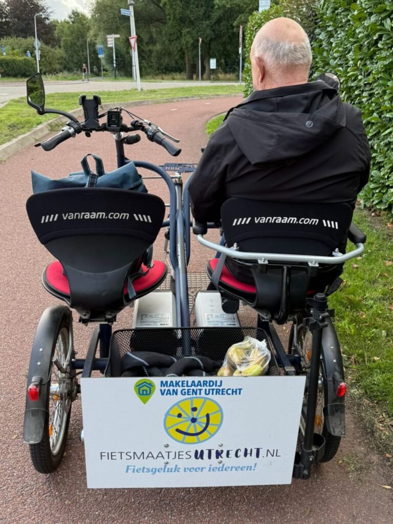 Fietsmaatjes Utrecht en Makelaardij van Gent Utrecht