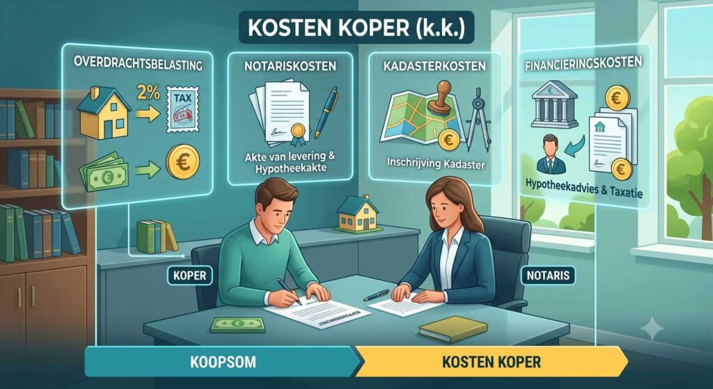 Uitleg kosten koper